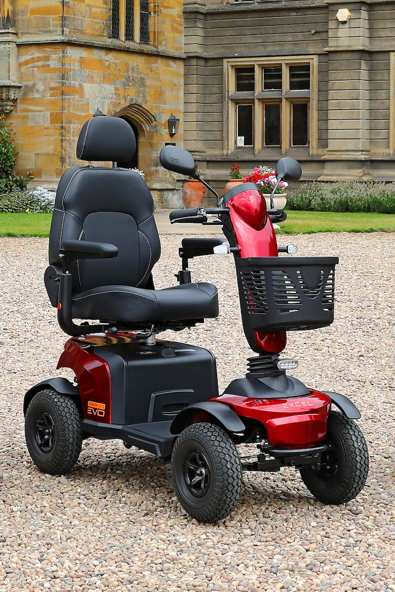 Excel Galaxy Compact II EVO mobility scooter